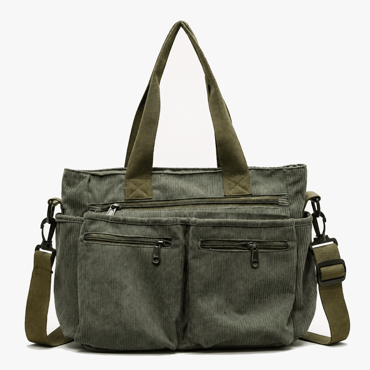 Women's Shoulder Bag | Multi-Pocket & Crossbody Strap 10