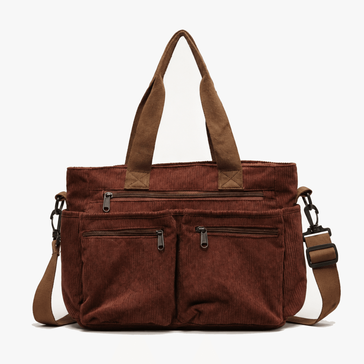 Women's Shoulder Bag | Multi-Pocket & Crossbody Strap 8
