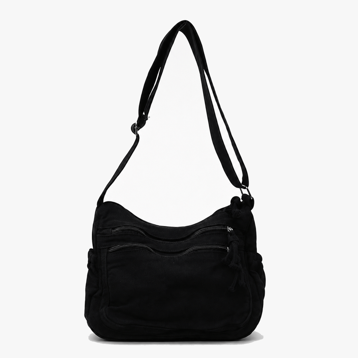 Women's Canvas Hobo Bag | 6 Pockets & Lightweight 10