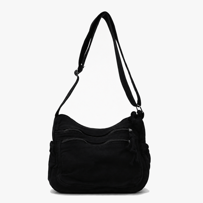 Women's Canvas Hobo Bag | 6 Pockets & Lightweight 10