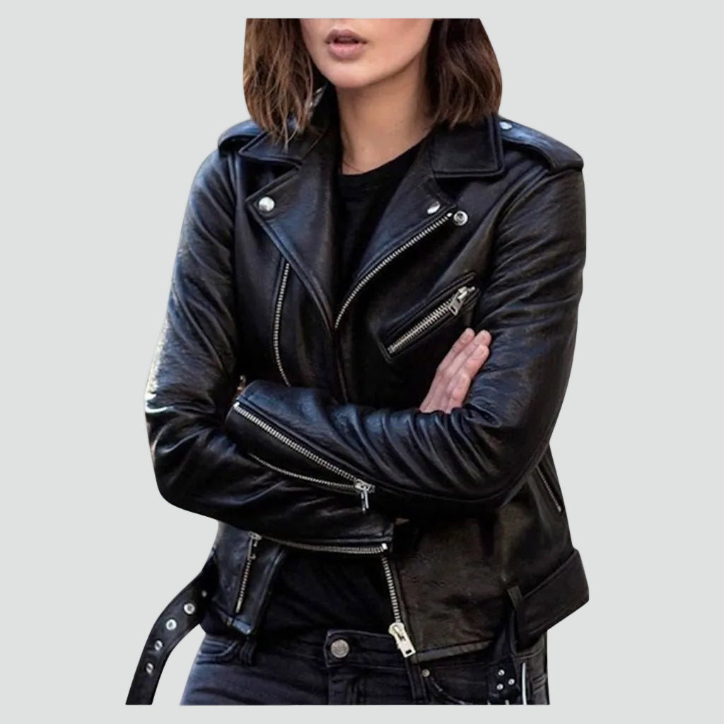 Women's Biker Jacket | Fitted & Comfortable 2