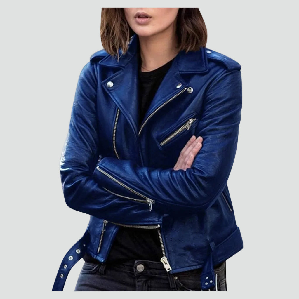 Women's Biker Jacket | Fitted & Comfortable 3