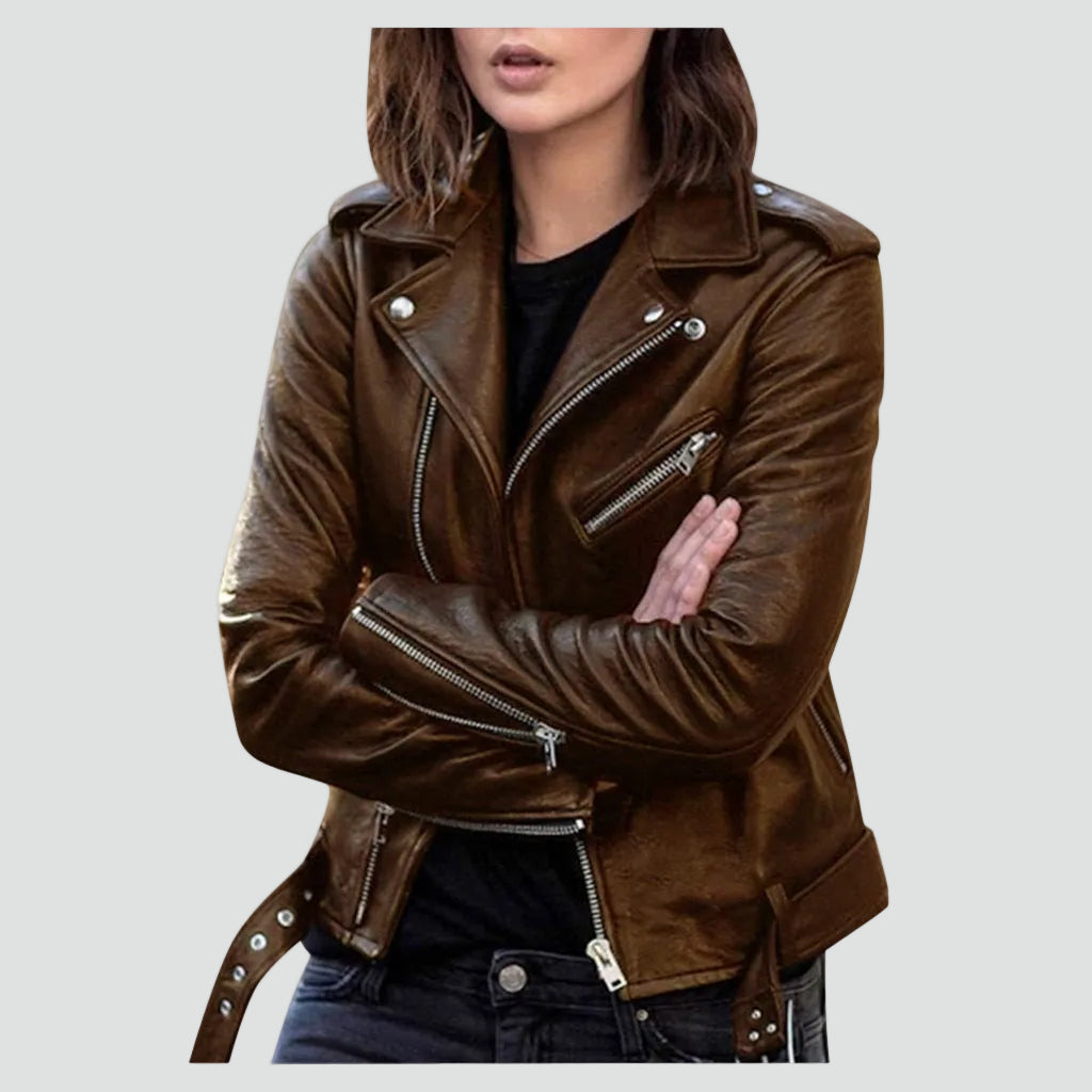 Women's Biker Jacket | Fitted & Comfortable 1