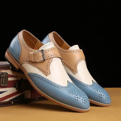 Men's Dress Shoes | Monk Strap Buckle Design 3