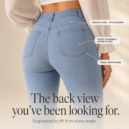 Women's High Waist Flare Jeans | Butt-Lifting & Stretch Fit 7