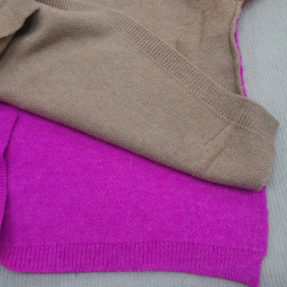 Women's Colour Block Sweater | Oversized & Cosy 6