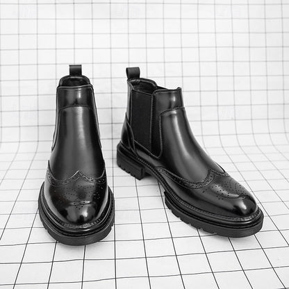 Carlisle | Wingtip Chelsea Boots