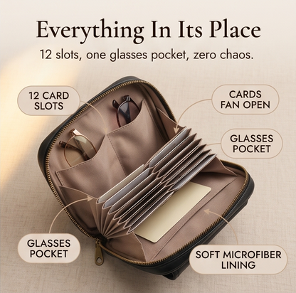 Women's Crossbody Bag | Card Slots & Anti-Theft Zip 9