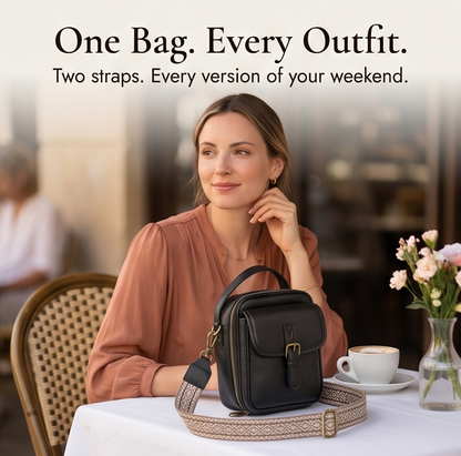 Women's Crossbody Bag | Card Slots & Anti-Theft Zip 13