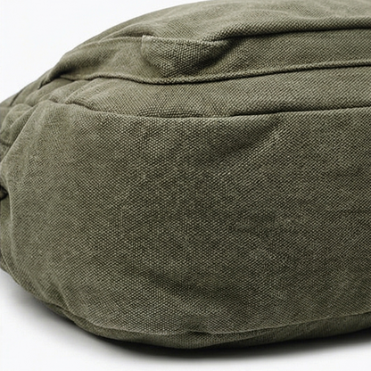 Women's Canvas Hobo Bag | 6 Pockets & Lightweight 7