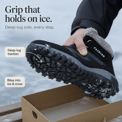 Women's Winter Ankle Boots | Non-Slip Grip & Warm Lining 5