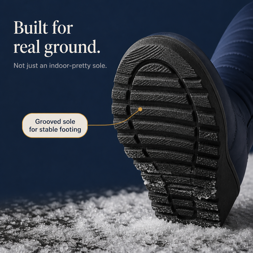 Women's Quilted Tall Boots | Pull-On Warmth & Comfort 4