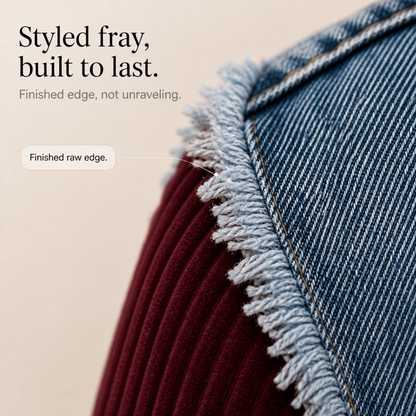 Women's Panel Blazer | Two Fabrics, One Easy Layer 7