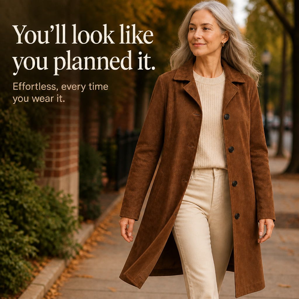 Women's Trench Coat | Long Line & Soft Drape 9