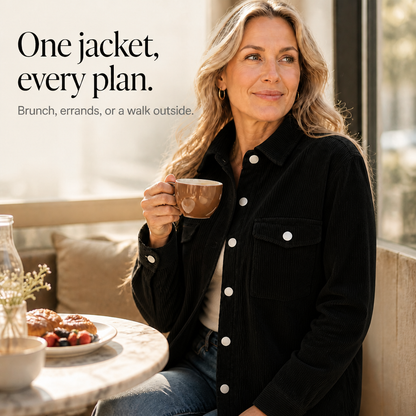 Women's Shirt Jacket | Oversized & Layers Over Sweaters 8