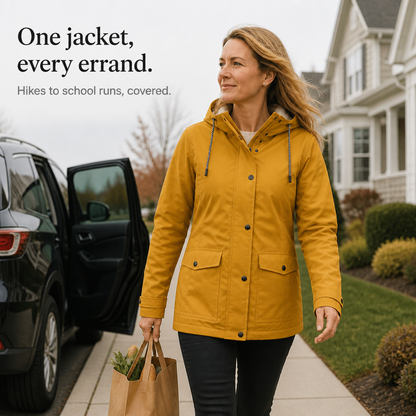 Women's Hooded Jacket | Windproof & Warm 8