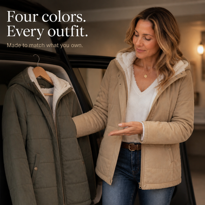 Women's Puffer Jacket | Slim Fit & Warm 11