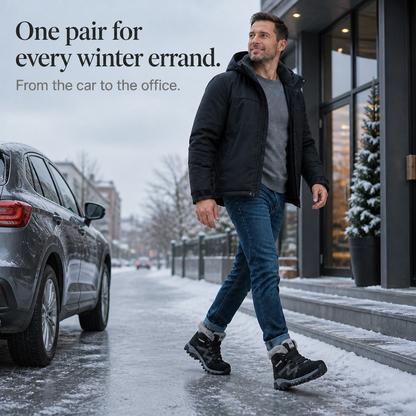 Women's Winter Ankle Boots | Non-Slip Grip & Warm Lining 9