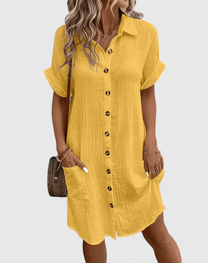 Gianelleza™ | Chic Midi Dress for Any Occasion