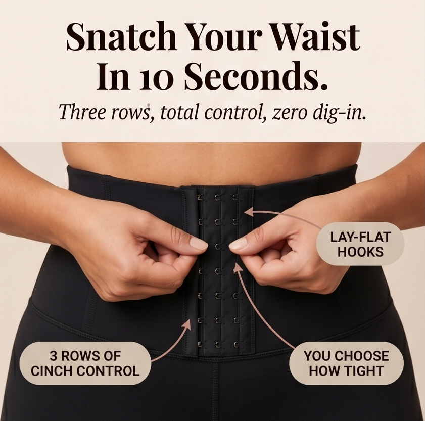 Women's Corset Leggings | High-Waist & Adjustable Cinch 7