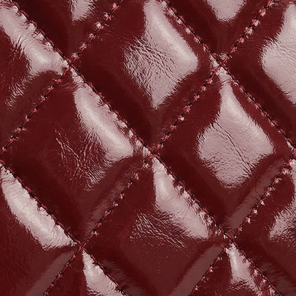 Women's Quilted Handbag | Scarf Handles & Crossbody Strap 10