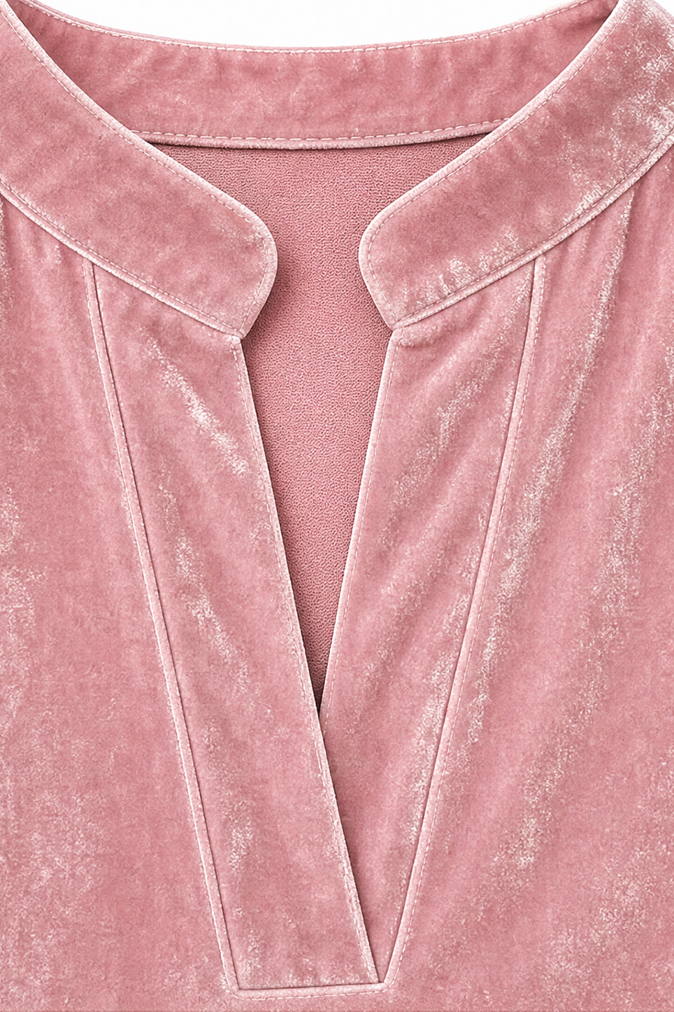 Women's Top | Draped V-Neck & Relaxed Fit 6