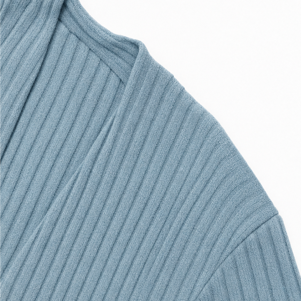 Women's Open-Front Cardigan | Waterfall Drape & No-Fuss Style 8