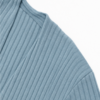 Women's Open-Front Cardigan | Waterfall Drape & No-Fuss Style 8