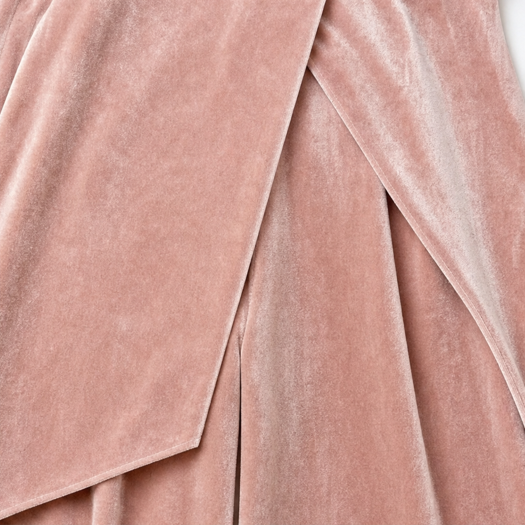 Women's Top & Trouser Set | Draped Design & Wide-Leg Fit 9