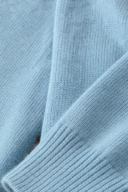 Women's Cable Knit Sweater | Structured Collar & Cuffs 8