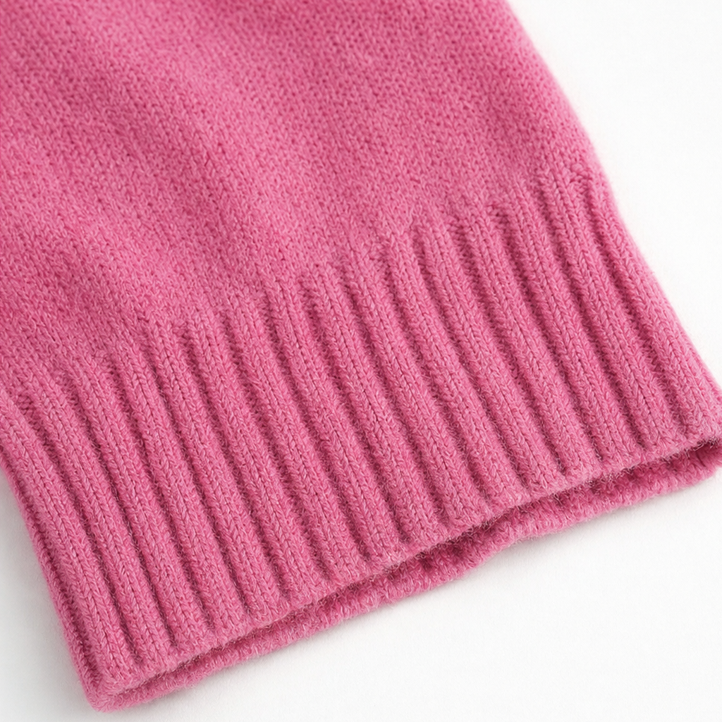 Women's Open-Knit Hoodie | Frayed-Edge Oversized Fit 9