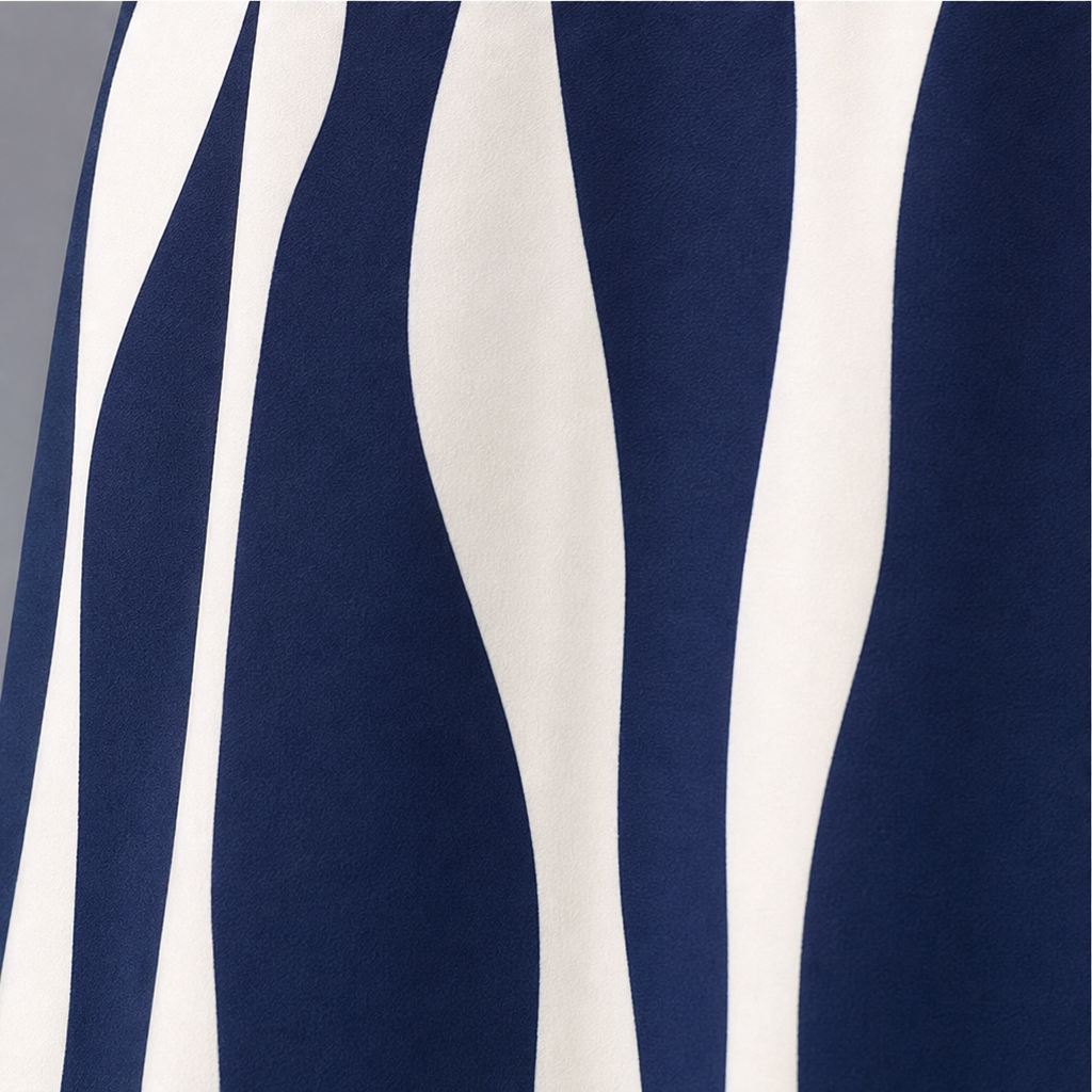 Women's Striped Maxi Dress Set | Two-Piece & Wrinkle Resistant 9