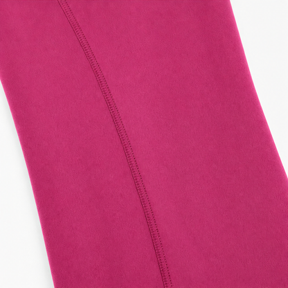 Women's High-Waisted Flare Leggings | Ruched Shaping & Side Pockets 9