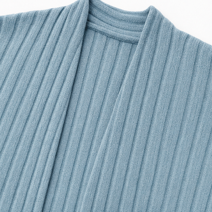 Women's Open-Front Cardigan | Waterfall Drape & No-Fuss Style 9