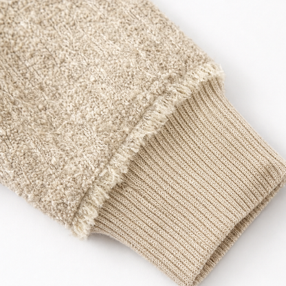 Women's Henley Sweater | Chunky Knit & Button Placket 10