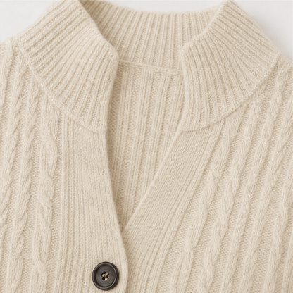Women's Cable-Knit Duster Cardigan | Open-Front & Flattering Fit 10