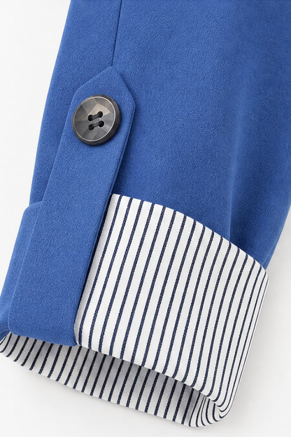 Women's Tailored Blazer | Roll-Sleeve & Longline Fit 8