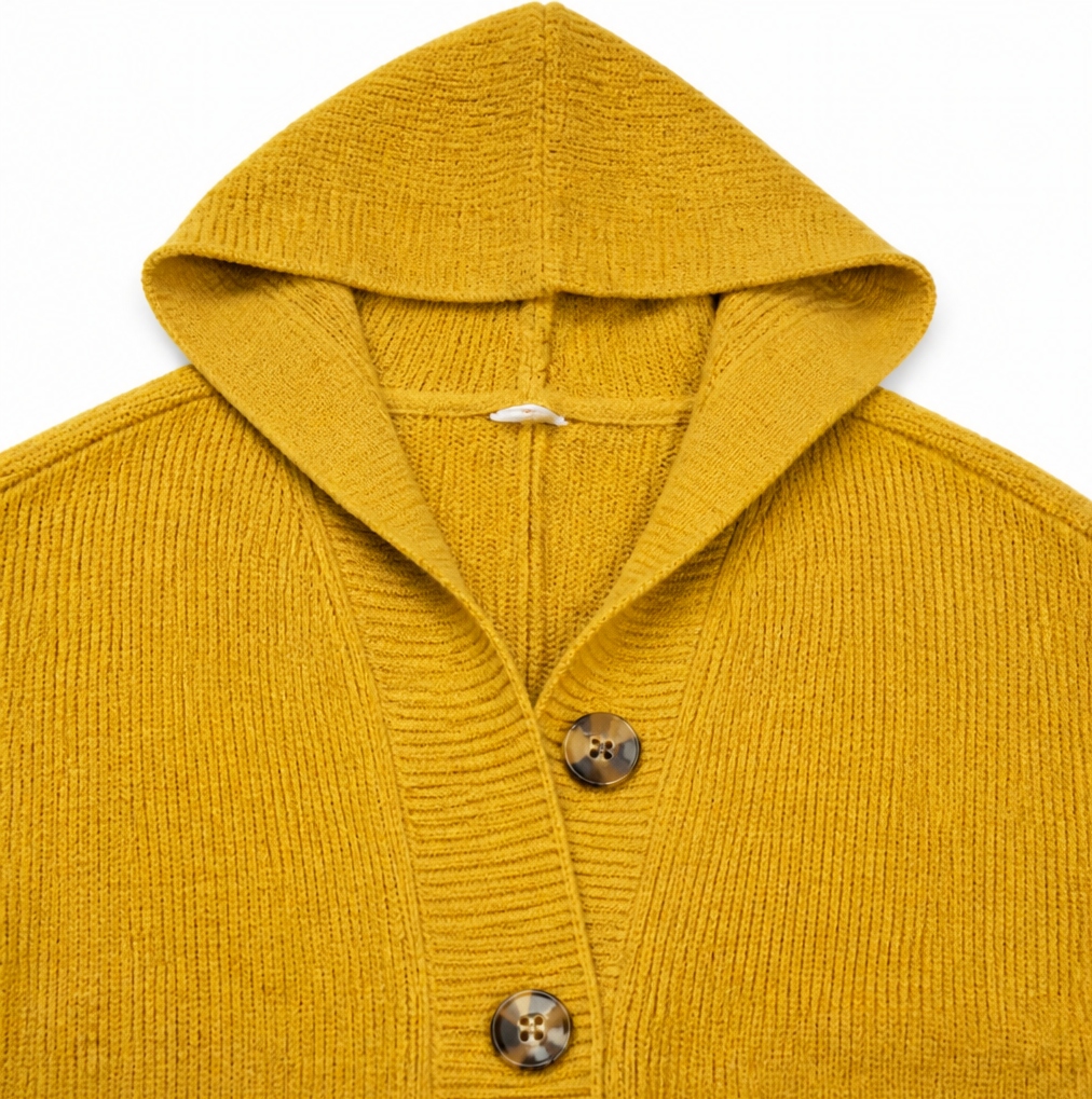 Women's Hooded Knit Cardigan | Button-Front & Warm 10