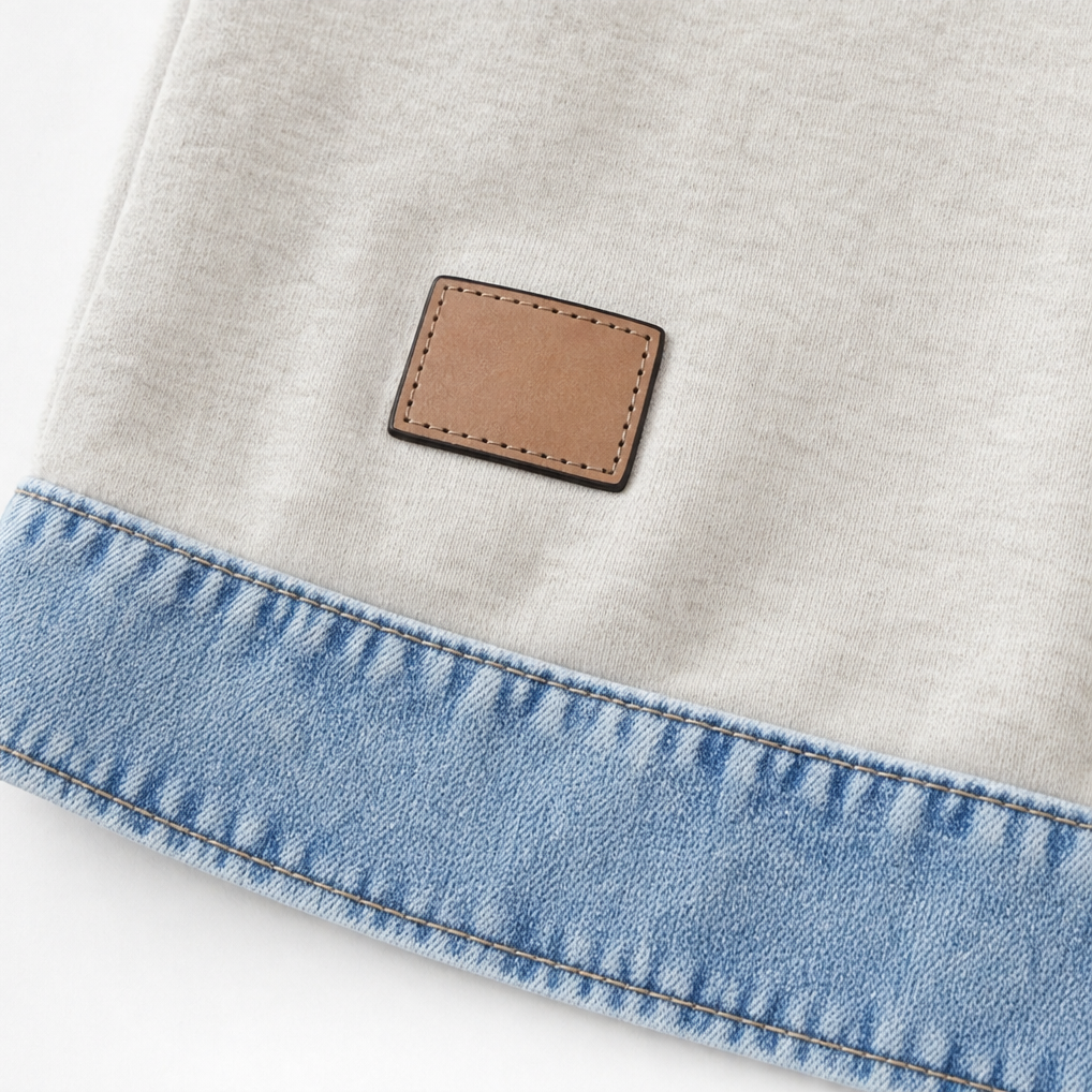 Women's Colorblock Pullover Sweatshirt | Layered Look & Warm Comfort 8