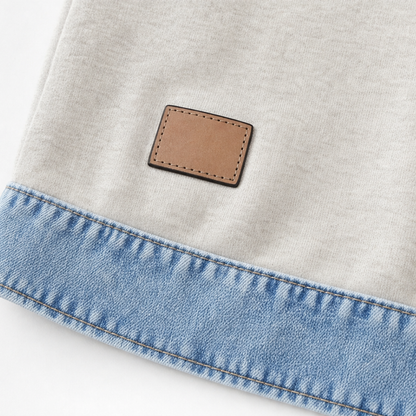 Women's Colorblock Pullover Sweatshirt | Layered Look & Warm Comfort 8