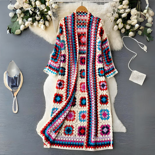 Amelia - Handcrafted Crochet Cardigan for Everyday Wear