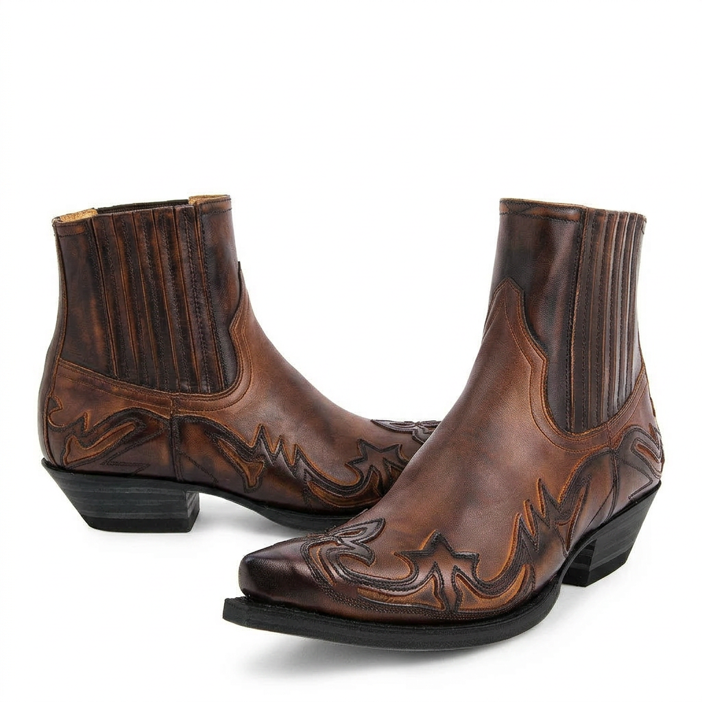 Men's Cowboy Boots | Pointed Toe & Pull-On 11