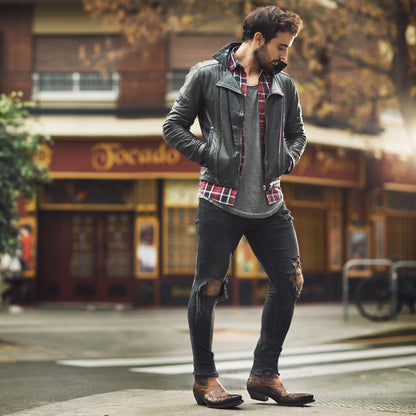 Men's Cowboy Boots | Pointed Toe & Pull-On 12