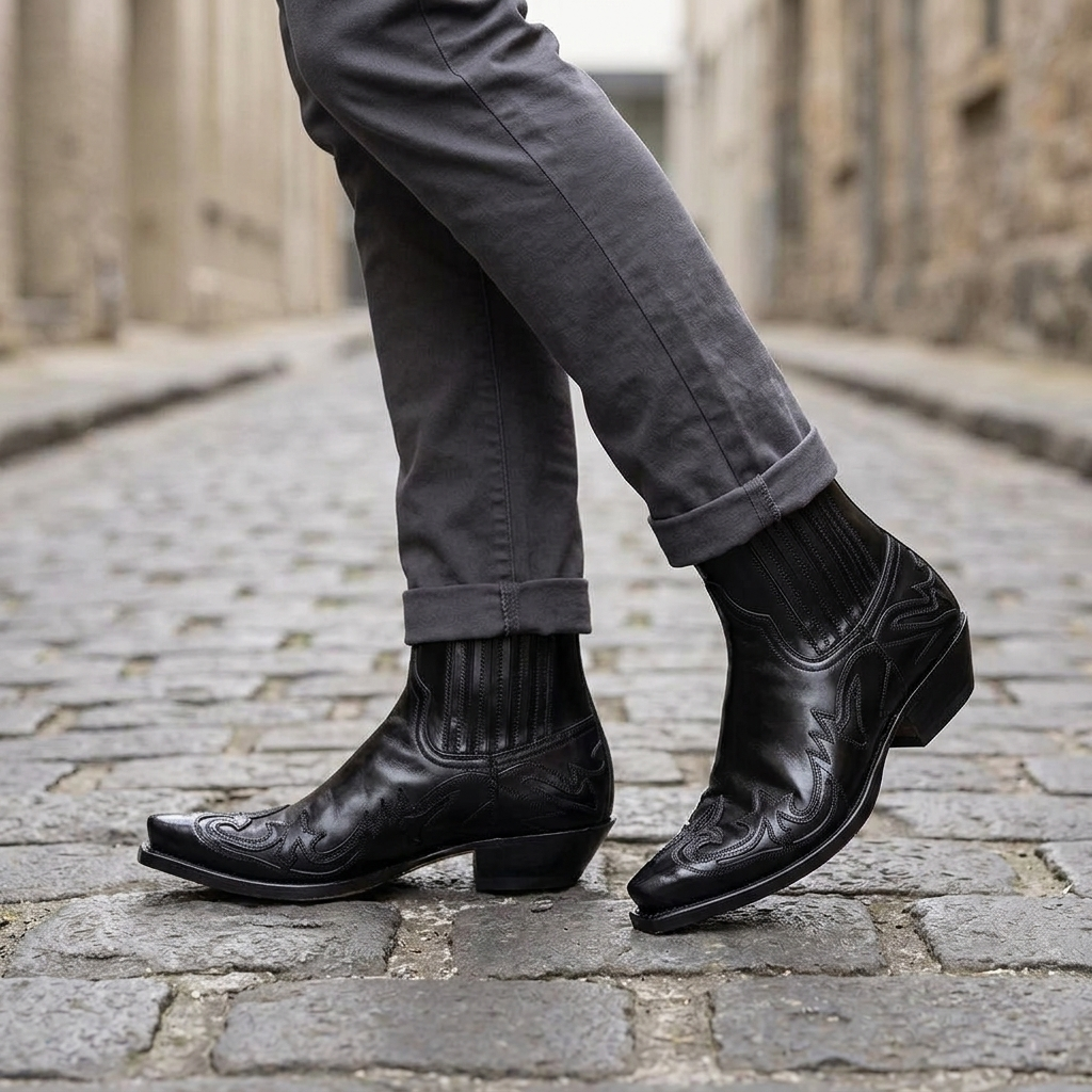 Men's Cowboy Boots | Pointed Toe & Pull-On 5