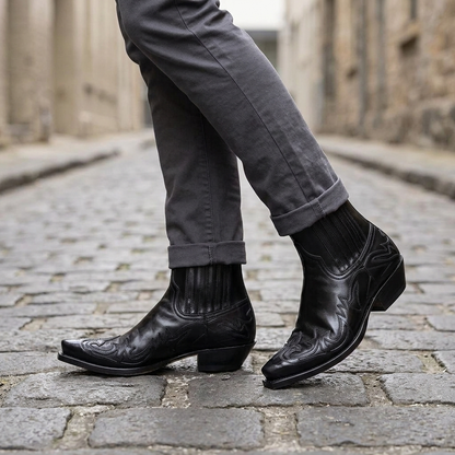 Men's Cowboy Boots | Pointed Toe & Pull-On 5
