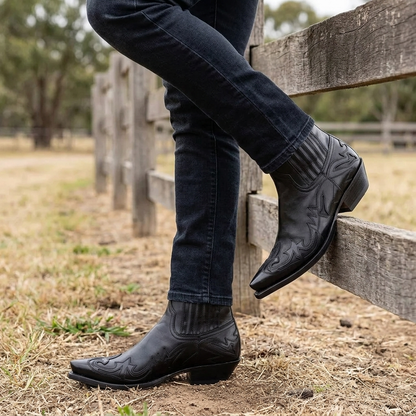 Men's Cowboy Boots | Pointed Toe & Pull-On 4