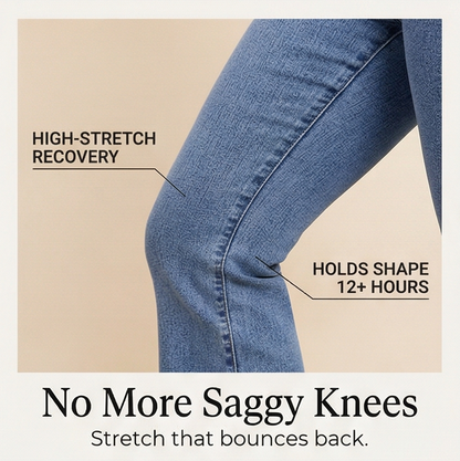 Women's High Waist Flare Jeans | Stretch & No Pinch Waistband 7