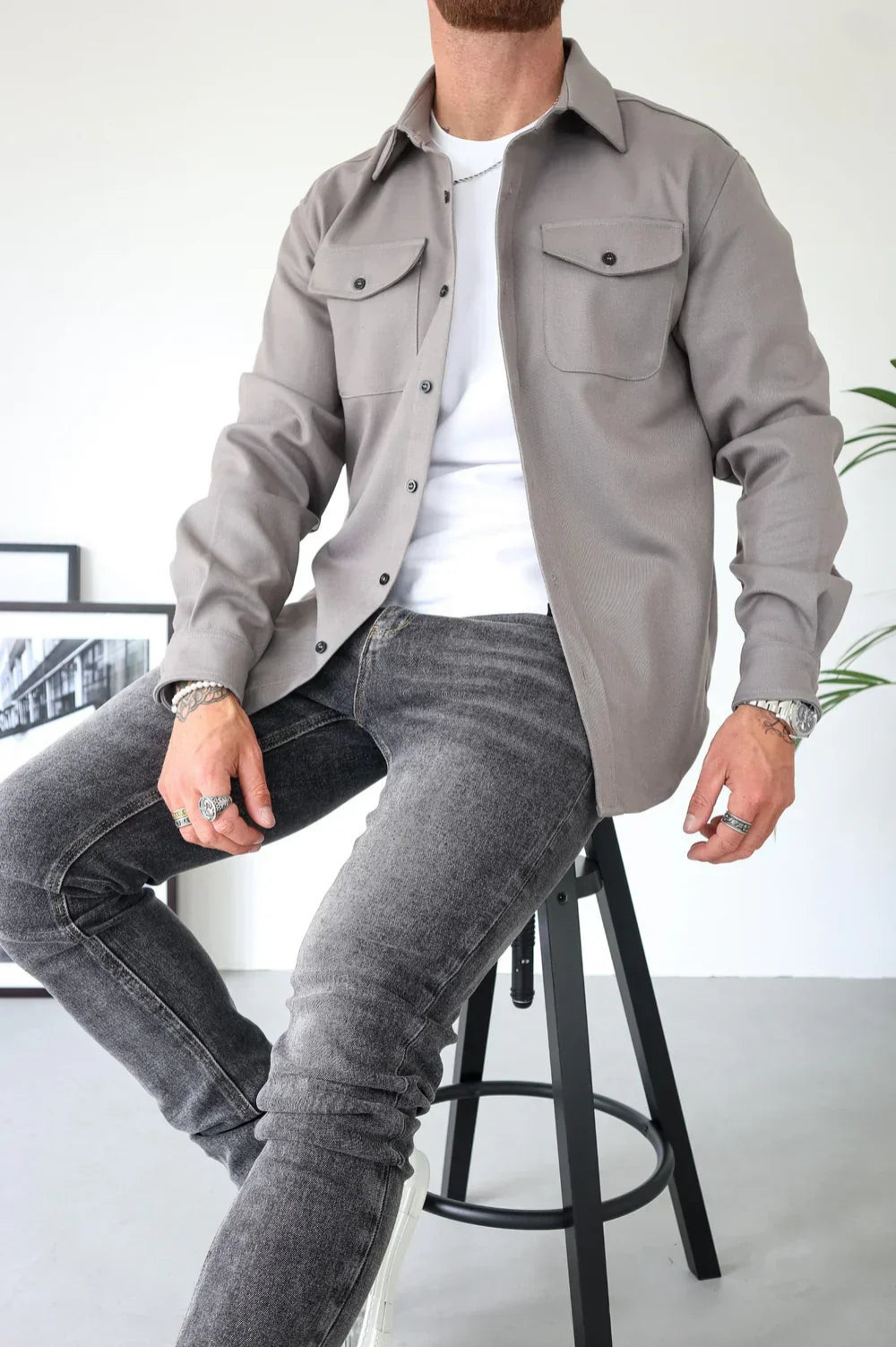 Men's Shirt Jacket | Button-Up & Layer Ready 2