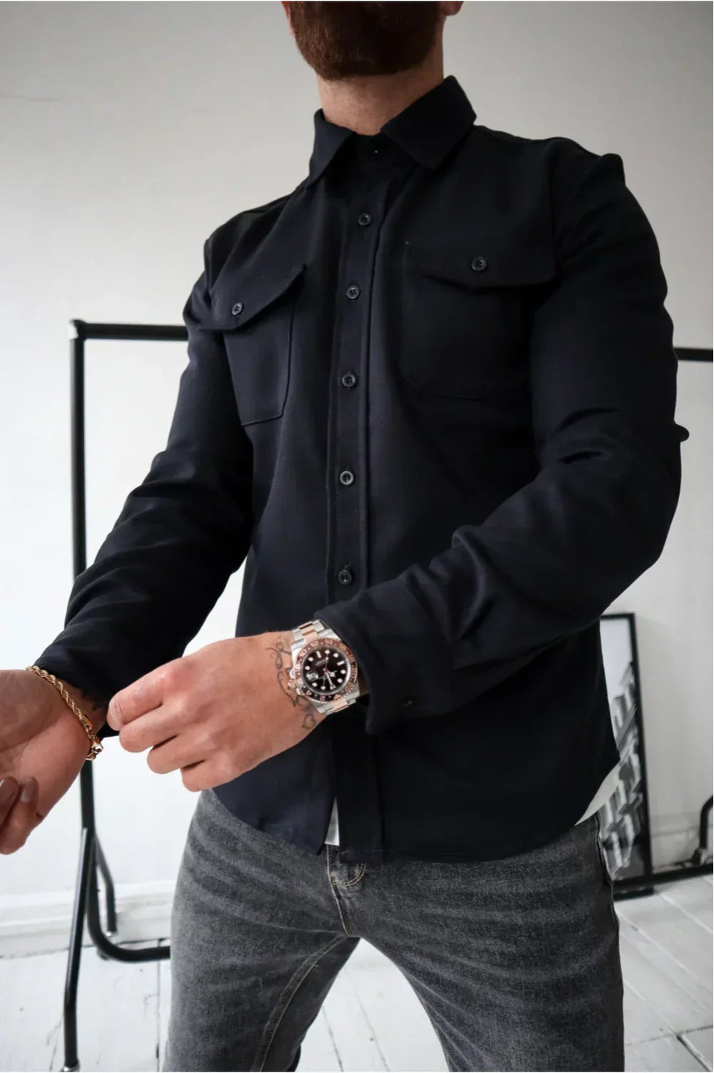 Men's Shirt Jacket | Button-Up & Layer Ready 10