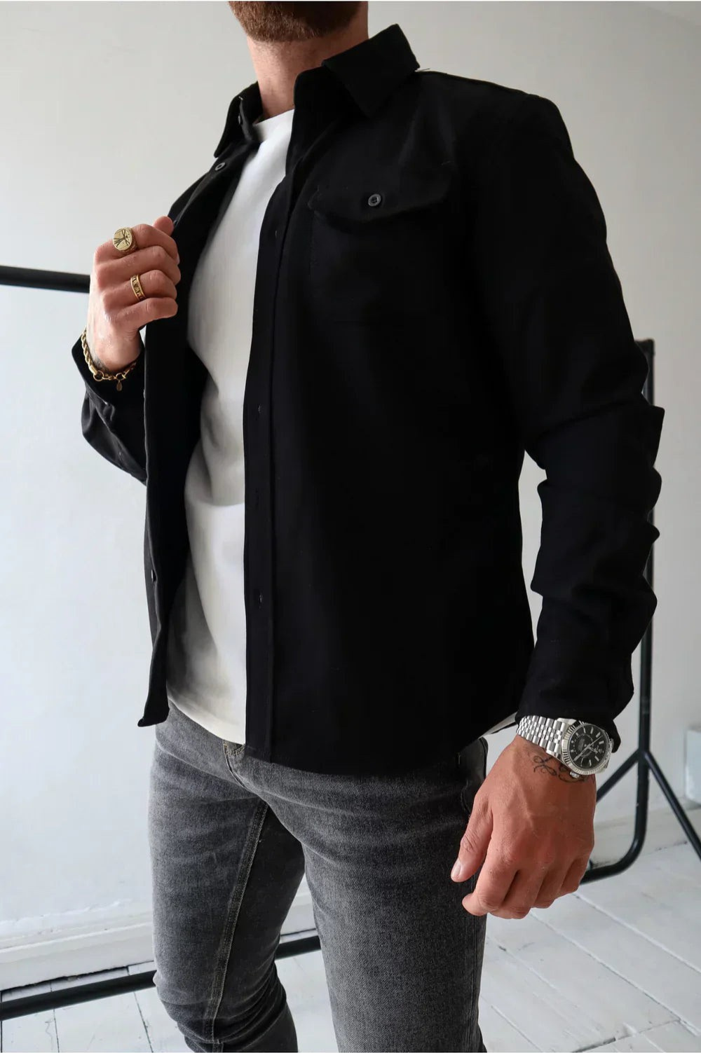 Men's Shirt Jacket | Button-Up & Layer Ready 3
